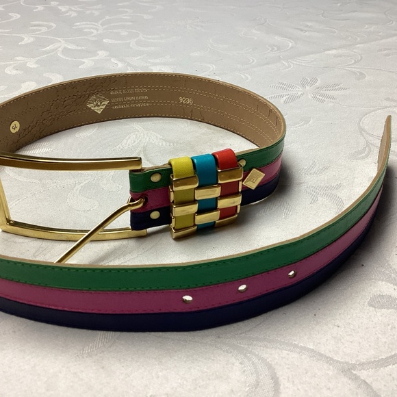 Vivienne signed see described Accessories - Vivienne Westwood ????? Belt MULTICOLORED size in 37. Awesome LEATHER